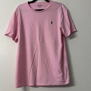 Polo by Ralph Lauren Men's Soft Pink Tee
